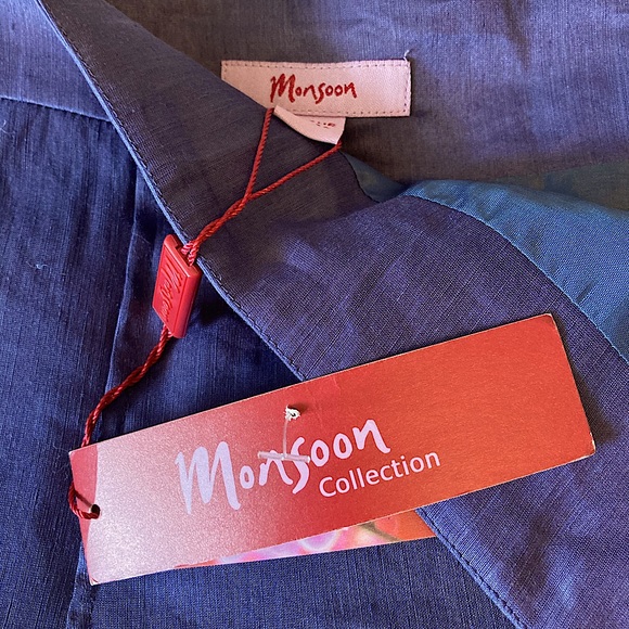 Monsoon Linen Skirt NWT SZ-18 - Picture 11 of 16